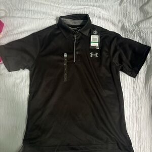 Under Armour Black Performance Polo Shirt